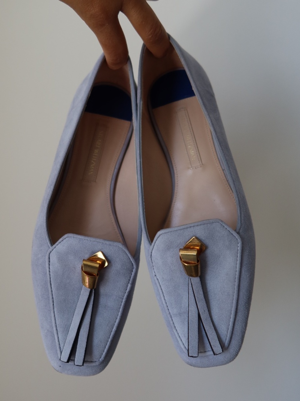Stuart Weitzman Suede Loafers